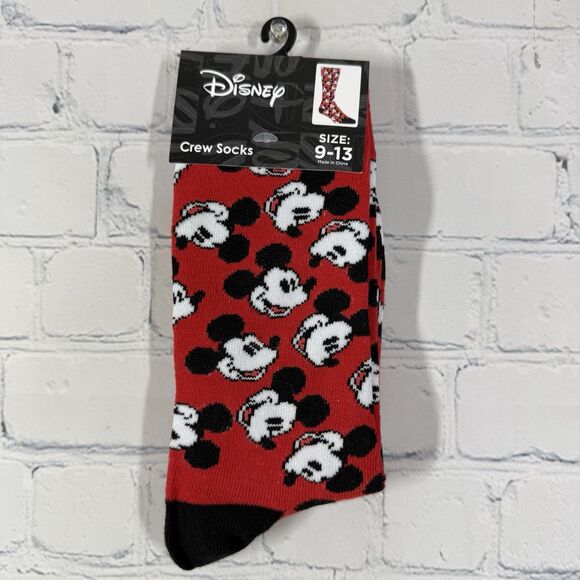 Disney Ankle Socks Women 9-13 Crew Lot Mickey Minnie Bambi Stitch Cartoon - Picture 14 of 16